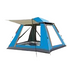 Silver glue Waterproof Camping tent with Awning - Small size 210x210x140cm, stylish and practical for outdoor use  Blue