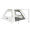 Four-sided tent with Sunshade Awning - Small size 210x210x140cm, High-Strength UV Protection and Multi-Coating Waterproof for outdoor excursions