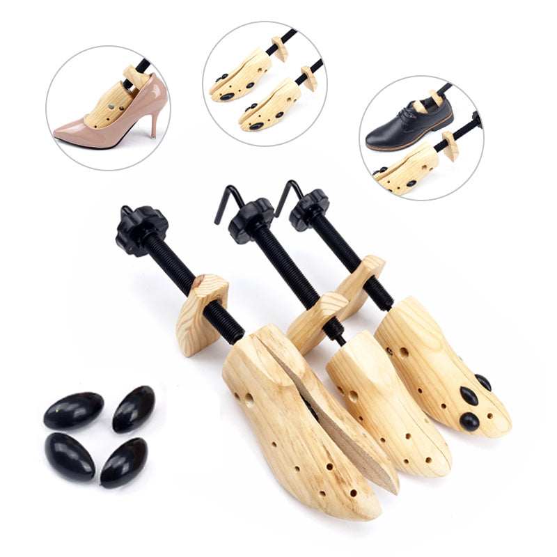 1 PCS Adjustable Wooden Shoe Stretcher for Men & Women, Size Medium EUR 39-41