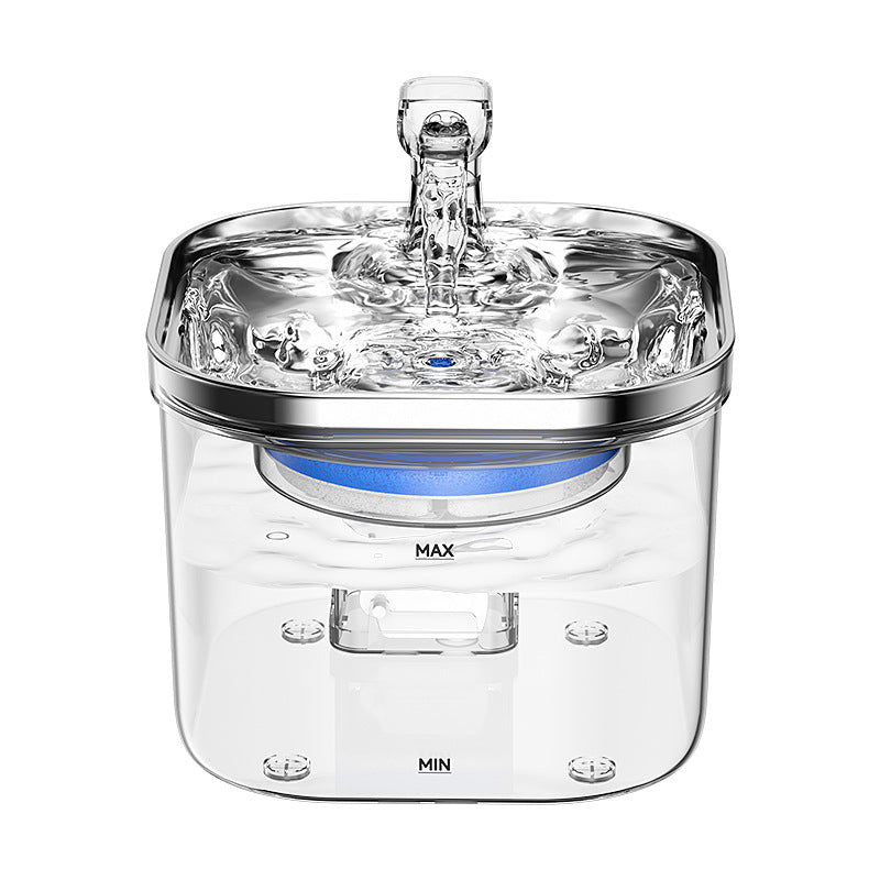 USB Powered Pet Water Fountain with Filter, Starter Kit 2L Capacity