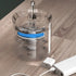 Standard Version Pet Water Fountain with USB Interface and Certified Plug  Transparent Design