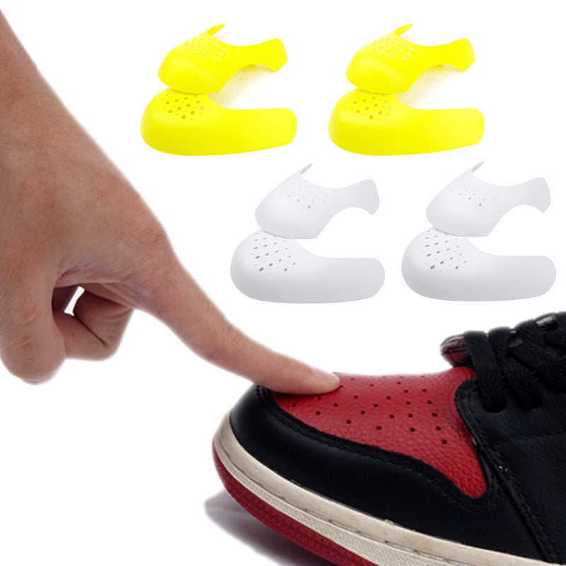 White Shoe Crease Protector for Men's Shoes, Size EUR 40-46 US 7-12 10 Pairs