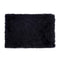 Fluffy Pet Blankets-Soft Faux Fur, Anti-Anxiety Cozy Throws for Cats and Dogs, M 80*55cm Black