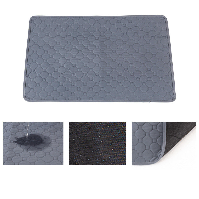 2 PCS Washable Waterproof Pet Pad -Non-Slip, Absorbent, Reusable Mat for Dogs and Cats  S60*45CM