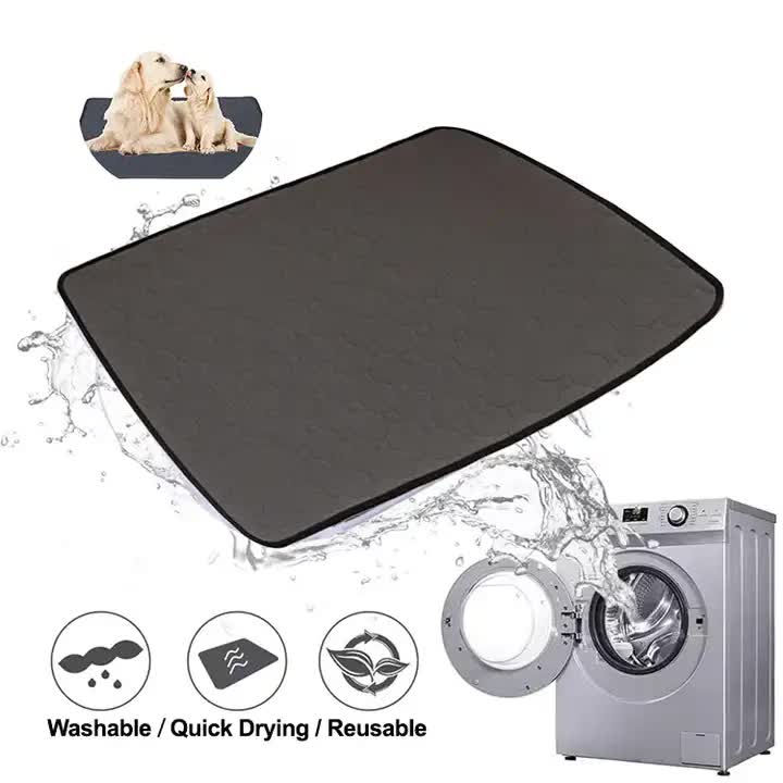 2 PCS Washable Waterproof Pet Pad -Non-Slip, Absorbent, Reusable Mat for Dogs and Cats  S60*45CM