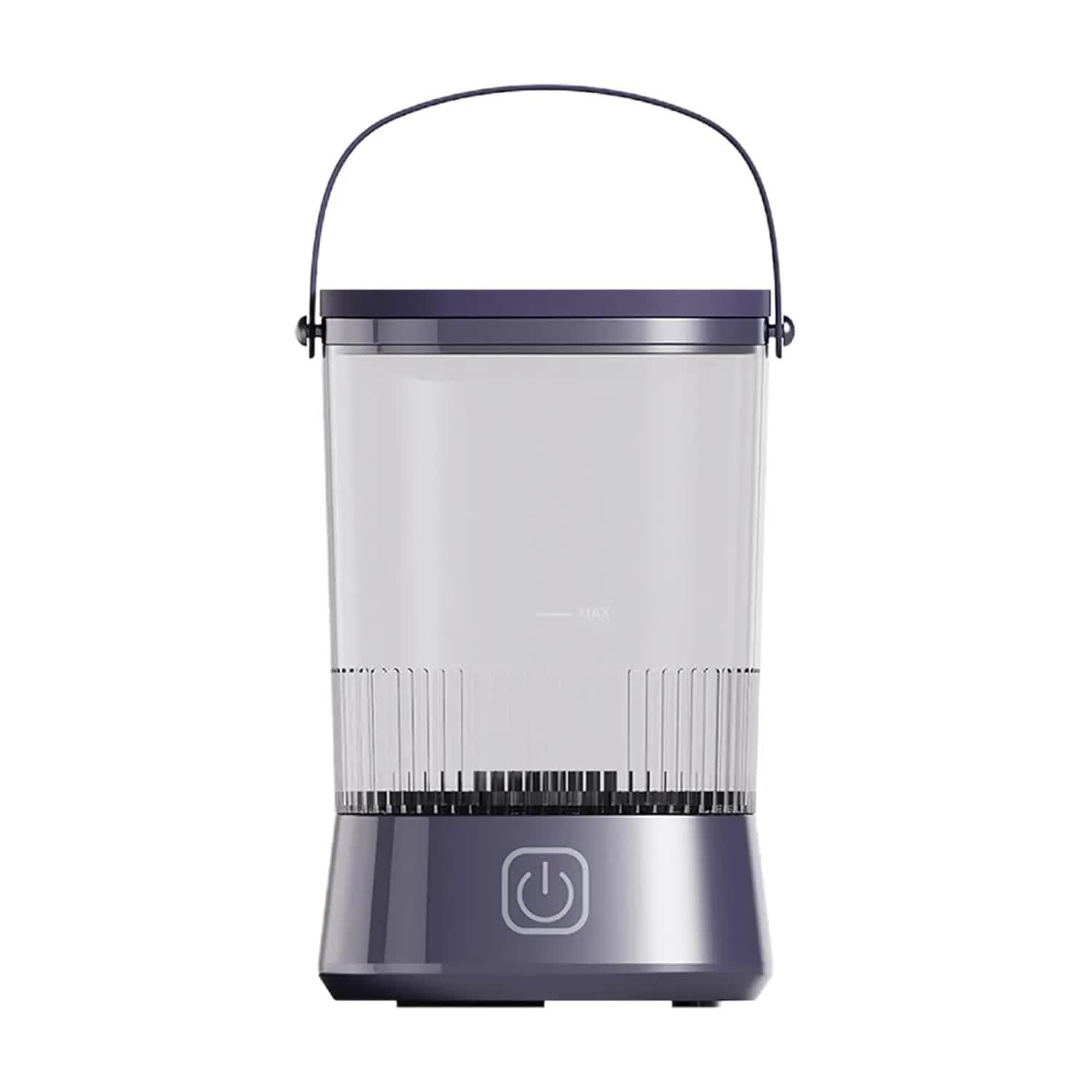 Electric Makeup Brush Cleaner with USB Rechargeable Design - Fast, Convenient Cleaning for All Brush SizesPurple