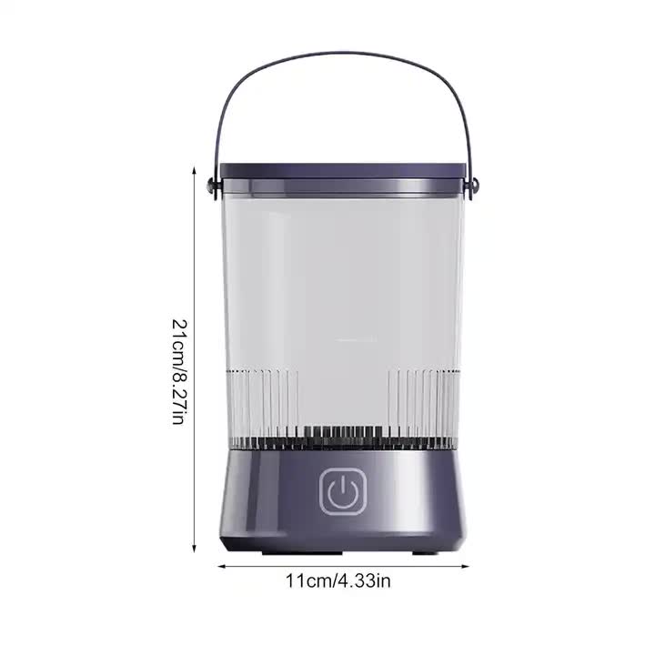 Electric Makeup Brush Cleaner with USB Rechargeable Design - Fast, Convenient Cleaning for All Brush SizesPurple