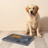 Multi-Functional Slow Feeder Mat for Dogs- Anti-Slip Lick Pad with Multiple Textures Rectangle 2PCS Black & Grey