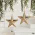 Set of 10 Christmas Ornaments -Gold & Rose Gold Holiday Tree Decorations