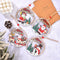 Set of 4 Wooden Christmas Hanging Ornaments â€“ Santa, Snowman, and Reindeer Decorations ï¼ˆ2 set, 8 pieces in total)ï¼‰