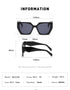 Bold Oversized Brown Frame Sunglasses | UV400 Designer Fashion Shades