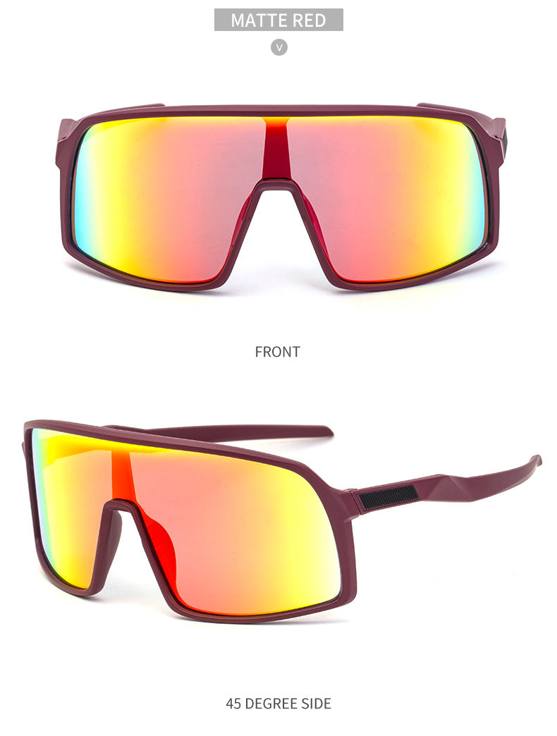 Cycling Sunglasses: Conquer the Road with Style and Protection Red colors