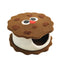 Adorable Cookie-Shaped Cat Bed - Cozy and Playful Pet Hideout 50x20 cm