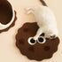 Adorable Cookie-Shaped Cat Bed - Cozy and Playful Pet Hideout 50x20 cm