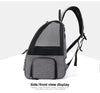 Blue 3-in-1 Pet Carrier: Rolling Backpack with Collapsible Design