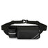 Water-Resistant Running Waist Pack with Bottle Holder - Adjustable Fitness Belt for Men