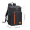 Insulated Cooler Backpack- Stylish Portable Fresh-keeping Picnic Outdoor Backpack and Travel Bag 18L Black