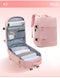 Multi-Compartment Travel Backpack with Shoe Storage and Wet-Dry Separation Pink31cmL*17cmW*42cmH