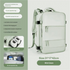 Multi-Compartment Travel Backpack with Shoe Storage and Wet-Dry Separation Mint Green31cmL*17cmW*42cmH