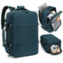 Multi-Compartment Travel Backpack with Shoe Storage and Wet-Dry Separation Peacock Blue31cmL*17cmW*42cmH