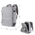 Multi-Compartment Travel Backpack with Shoe Storage and Wet-Dry Separation Gray31cmL*17cmW*42cmH