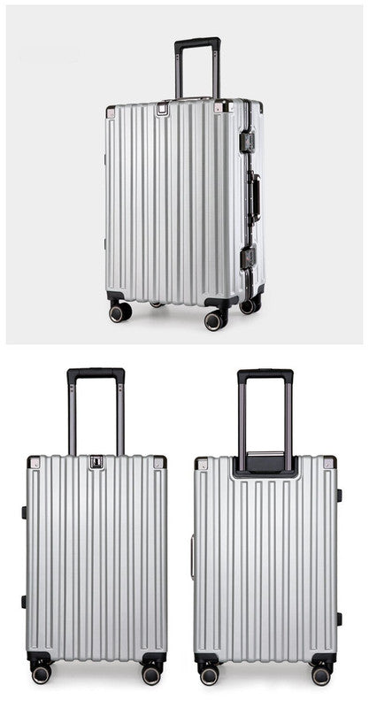 Aluminum Alloy Hard-Shell Suitcase with TSA Lock -22
