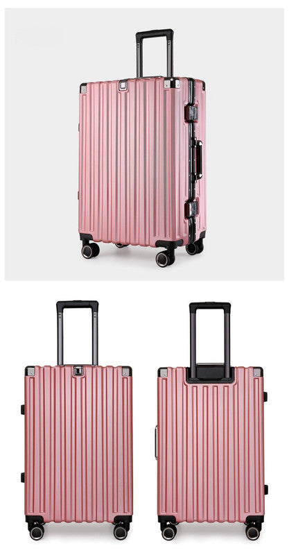 Aluminum Alloy Hard-Shell Suitcase with TSA Lock -22