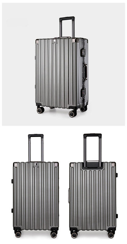 Aluminum Alloy Hard-Shell Suitcase with TSA Lock -22