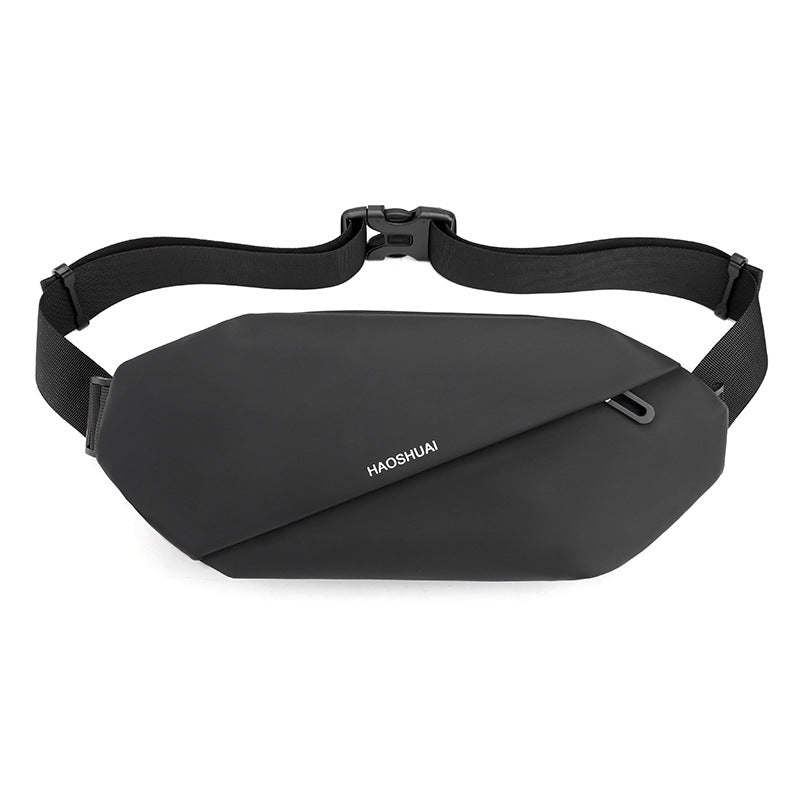 Versatile Crossbody/Fanny Pack for Men - Lightweight and Large Capacity (Black)