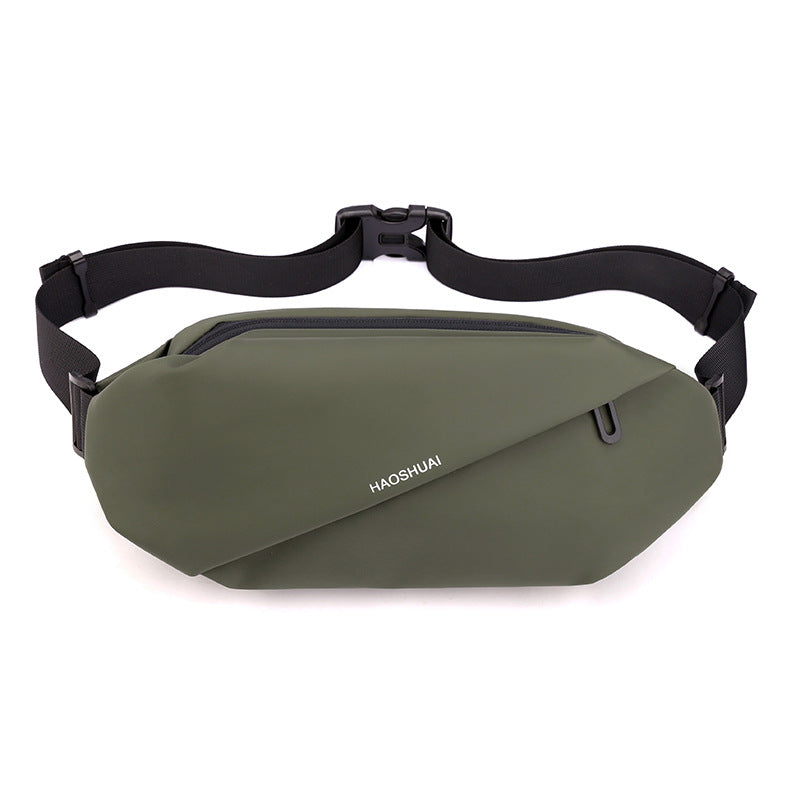 Versatile Crossbody/Fanny Pack for Men - Lightweight and Large Capacity (Army Green)