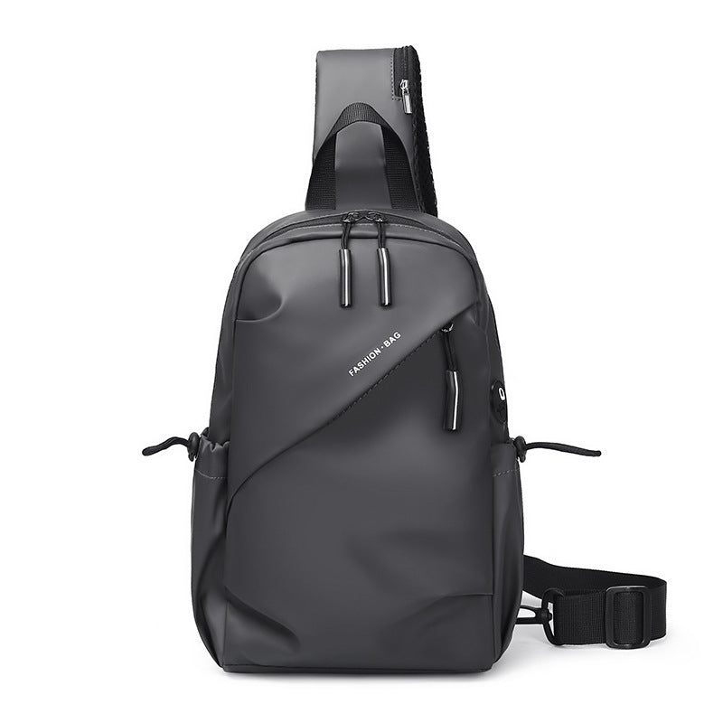 Multifunctional Crossbody Chest Bag | Stylish and Practical Shoulder Backpack for Everyday Use Gray