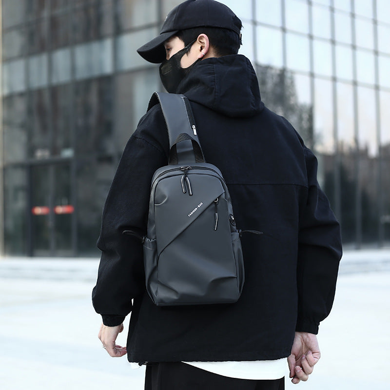 Multifunctional Crossbody Chest Bag | Stylish and Practical Shoulder Backpack for Everyday Use Gray