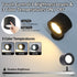 Touch-Control LED Night Light with 3 Brightness Levels & 3 Color Temperatures - Adjustable Stepless Dimming for Home & Office