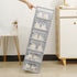 Stackable Shoe Storage Box Set - Transparent Flip-Top Organizers for Shoes Pack of 6 33cmD*23cmW*14cmH