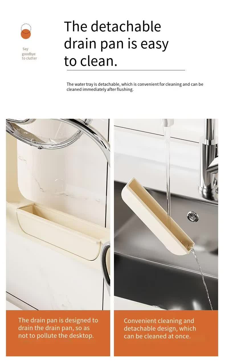 Wall-Mounted Pot Lid Organizer Rack - Kitchen Storage Holder with Adhesive Mount 31.5 x 20.8 x 3.5 cm