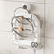 Wall-Mounted Pot Lid Organizer Rack - Kitchen Storage Holder with Adhesive Mount 31.5 x 20.8 x 3.5 cm