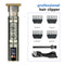 Professional Dragon Design Hair Clipper - Cordless Hair Trimmer with Digital Display, Adjustable Guards, and USB Charging