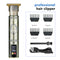 Professional Buddha head Design Hair Clipper - Cordless Hair Trimmer with Digital Display, Adjustable Guards, and USB Charging