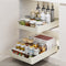 Kitchen Cabinet Pull-Out Organizer with Noise-Free Soft-Close Slides  Large Drawer storage box 35 cm width -53 cm depth