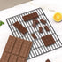 5 PCS YH916 Silicone Chocolate Bar Mold - BPA-Free, Heat-Resistant, Non-Stick Baking Tray, Measures 26 cm x 17 cm x 1.5 cm