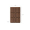 5 PCS YH917 Silicone Chocolate Bar Mold - BPA-Free, Heat-Resistant, Non-Stick Baking Tray, Measures 26 cm x 17 cm x 1.5 cm