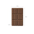 5 PCS YH917 Silicone Chocolate Bar Mold - BPA-Free, Heat-Resistant, Non-Stick Baking Tray, Measures 26 cm x 17 cm x 1.5 cm