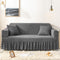 Elastic sofa cover-gray (190-230cm)