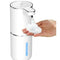 White Automatic Foaming Soap Dispenser with Rechargeable Battery, Touch Control, and 380ml Capacity - IPX5 Waterproof