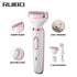 Women's 4-in-1 Electric Hair Removal Razor for Sensitive Areas - Underarm, Bikini Line & Body Grooming (3028 white)