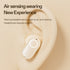 Beige M84 Short Handle Plated In-Ear Bluetooth Earphones - Noise-Cancelling, Wireless, Retro Minimalist Design