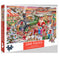 (2 PCS) 1000-Piece Christmas train Jigsaw Puzzle - High Difficulty Stress-Relief  Toy