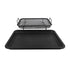 BBQ Square Non-Stick Stainless Steel Grill Basket - Gold Color, Small Size 30*22*5.5 cm, Ideal for Grilling Meat and Vegetables
