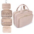 Pink Hanging Toiletry Bag Makeup Bag Travel Organizer Set - Portable, Multi-Compartment Storage for Cosmetics and Toiletries
