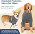 S Pet Front Leg Protective Sleeve  Elastic Dog Leg Guard for Post-Surgery Protection, Prevents Licking and Biting